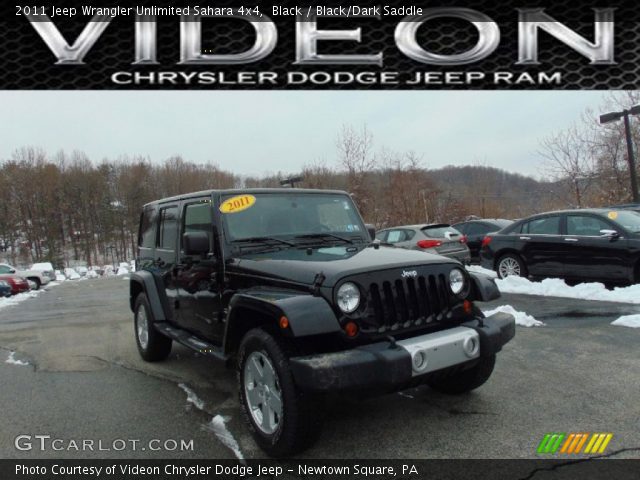 2011 Jeep Wrangler Unlimited Sahara 4x4 in Black