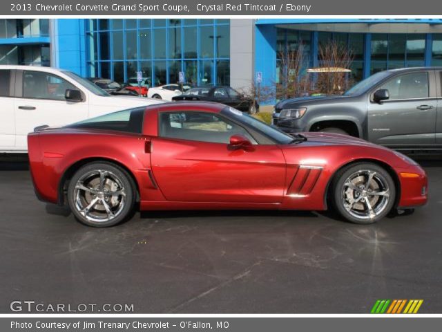 2013 Chevrolet Corvette Grand Sport Coupe in Crystal Red Tintcoat