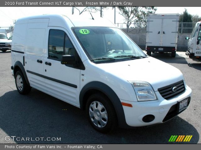 2010 Ford Transit Connect XLT Cargo Van in Frozen White