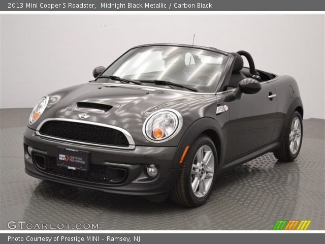 2013 Mini Cooper S Roadster in Midnight Black Metallic
