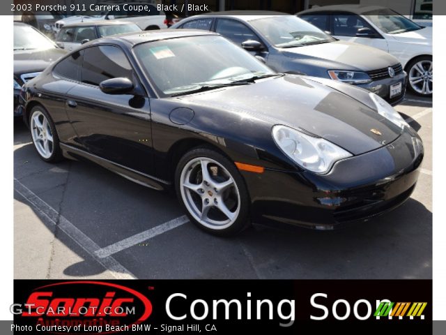 2003 Porsche 911 Carrera Coupe in Black