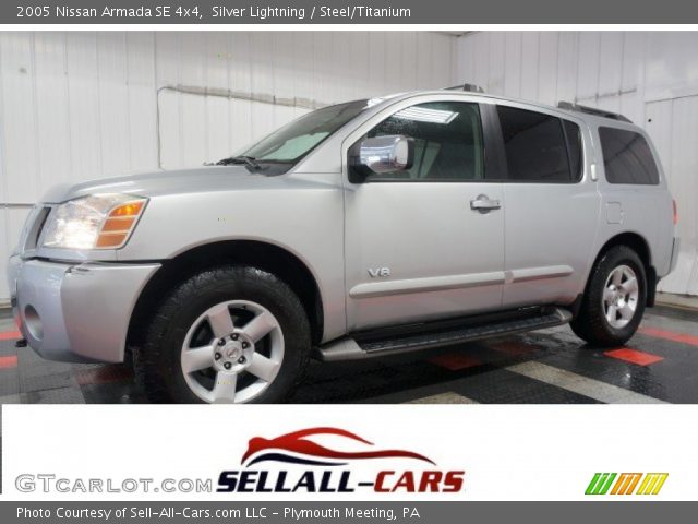 2005 Nissan Armada SE 4x4 in Silver Lightning