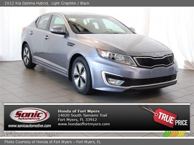 2012 Kia Optima Hybrid in Light Graphite