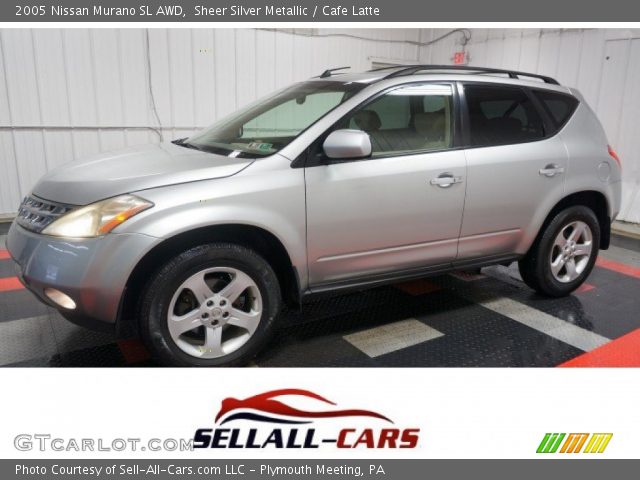 2005 Nissan Murano SL AWD in Sheer Silver Metallic