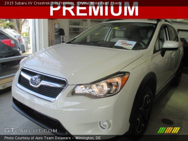 2015 Subaru XV Crosstrek 2.0i Premium in Crystal White Pearl