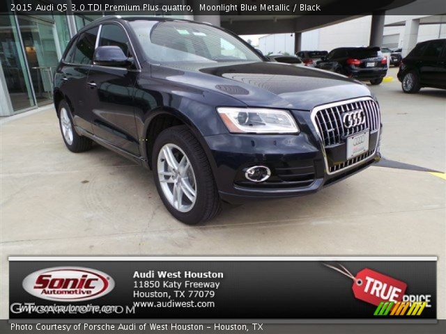 2015 Audi Q5 3.0 TDI Premium Plus quattro in Moonlight Blue Metallic
