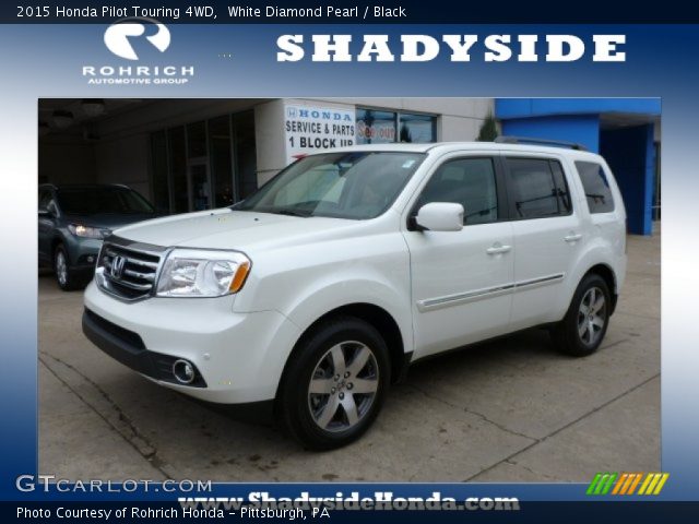 2015 Honda Pilot Touring 4WD in White Diamond Pearl