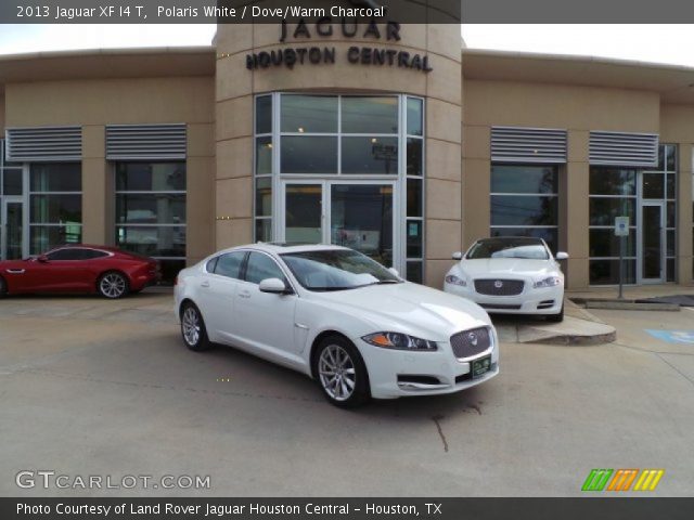 2013 Jaguar XF I4 T in Polaris White