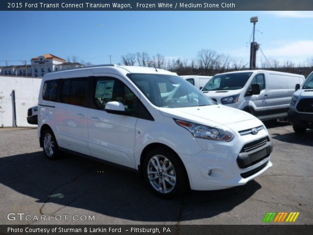 2015 Ford Transit Connect Titanium Wagon in Frozen White