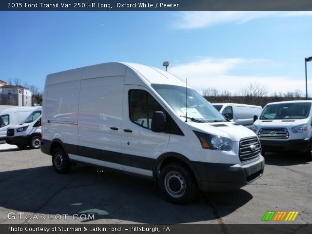 2015 Ford Transit Van 250 HR Long in Oxford White