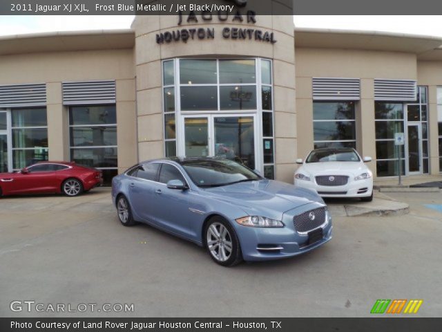 2011 Jaguar XJ XJL in Frost Blue Metallic