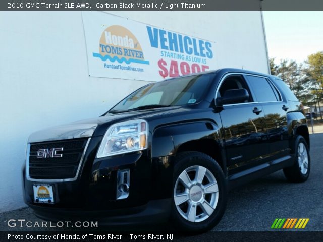 2010 GMC Terrain SLE AWD in Carbon Black Metallic