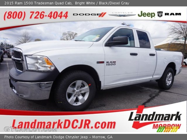 2015 Ram 1500 Tradesman Quad Cab in Bright White