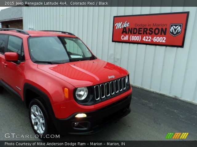 2015 Jeep Renegade Latitude 4x4 in Colorado Red