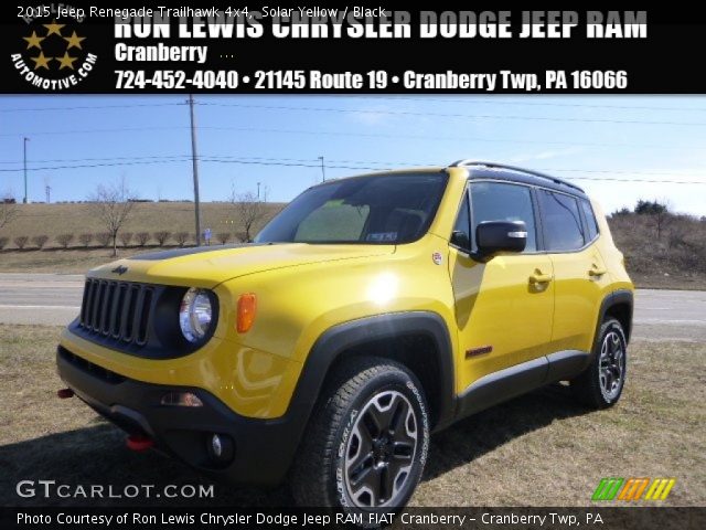 2015 Jeep Renegade Trailhawk 4x4 in Solar Yellow