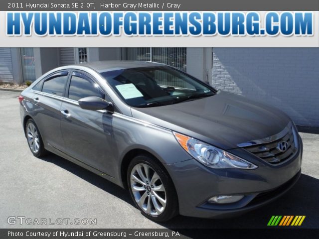 2011 Hyundai Sonata SE 2.0T in Harbor Gray Metallic