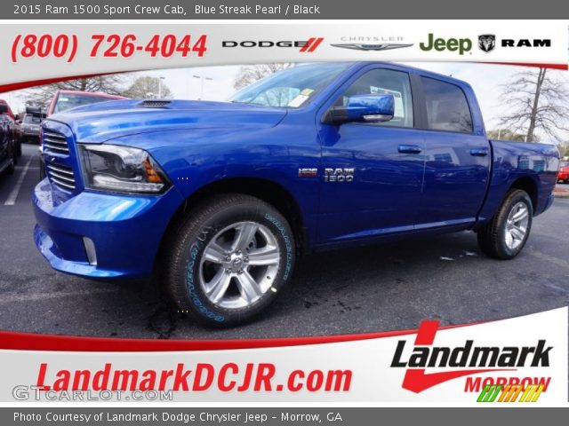 2015 Ram 1500 Sport Crew Cab in Blue Streak Pearl