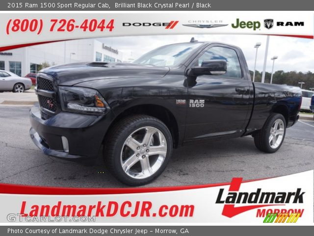 2015 Ram 1500 Sport Regular Cab in Brilliant Black Crystal Pearl