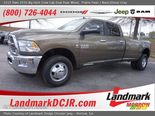 2015 Ram 3500 Big Horn Crew Cab Dual Rear Wheel in Prairie Pearl