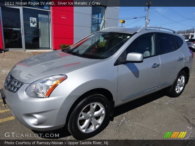2011 Nissan Rogue SV AWD in Silver Ice Metallic