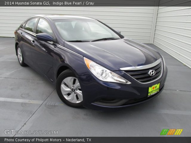 2014 Hyundai Sonata GLS in Indigo Blue Pearl