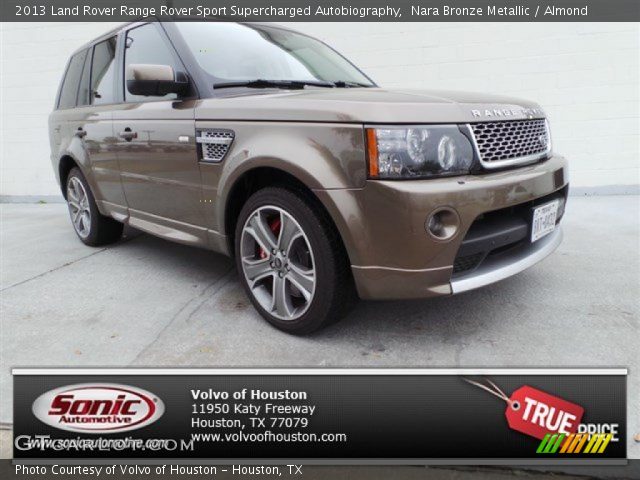2013 Land Rover Range Rover Sport Supercharged Autobiography in Nara Bronze Metallic