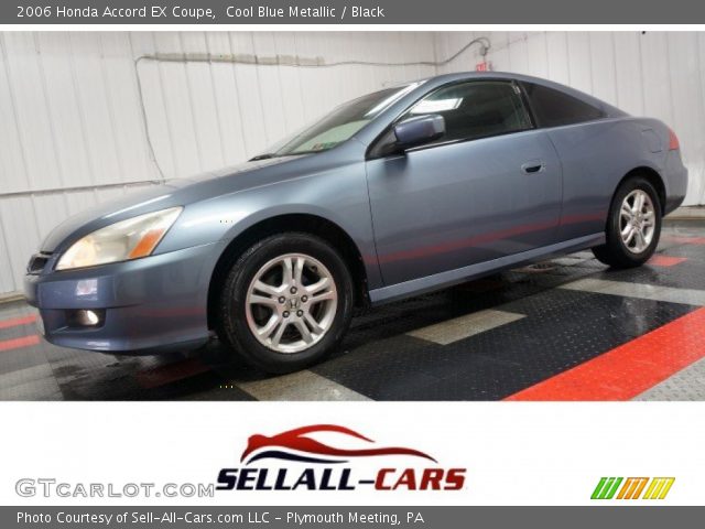 2006 Honda Accord EX Coupe in Cool Blue Metallic