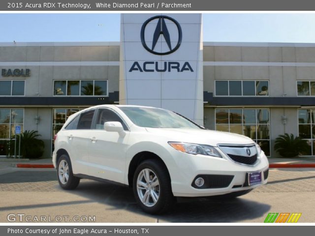 2015 Acura RDX Technology in White Diamond Pearl