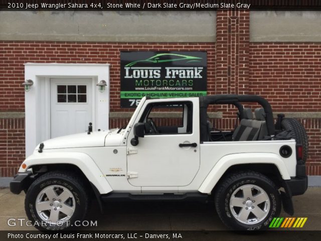 2010 Jeep Wrangler Sahara 4x4 in Stone White