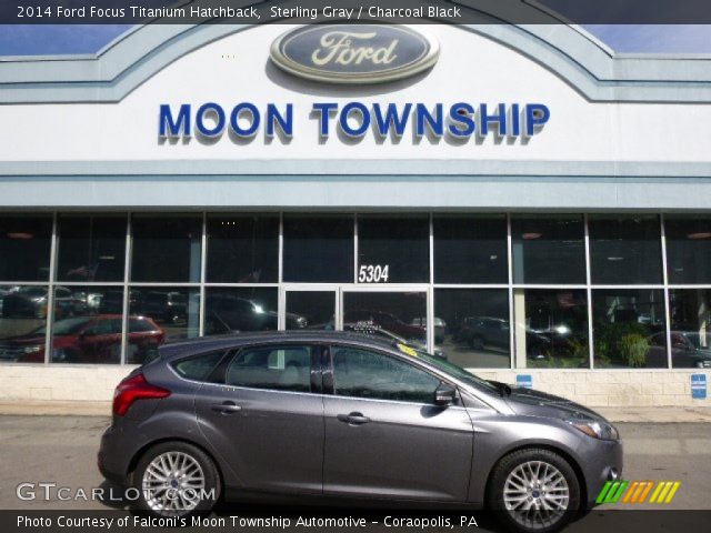 2014 Ford Focus Titanium Hatchback in Sterling Gray