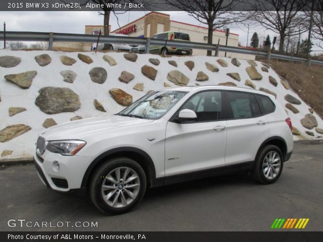 2015 BMW X3 xDrive28i in Alpine White