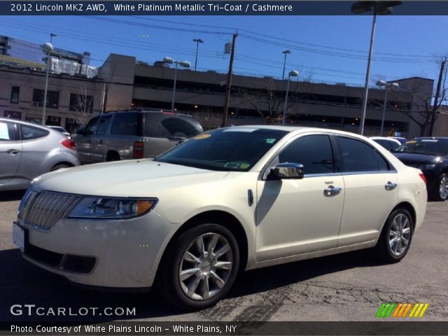 2012 Lincoln MKZ AWD in White Platinum Metallic Tri-Coat