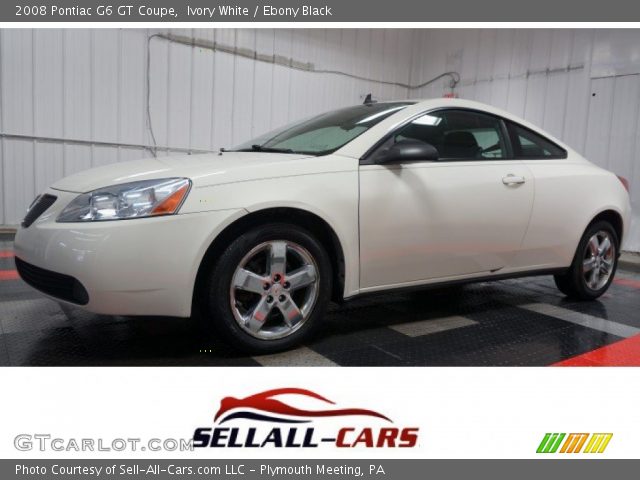 2008 Pontiac G6 GT Coupe in Ivory White
