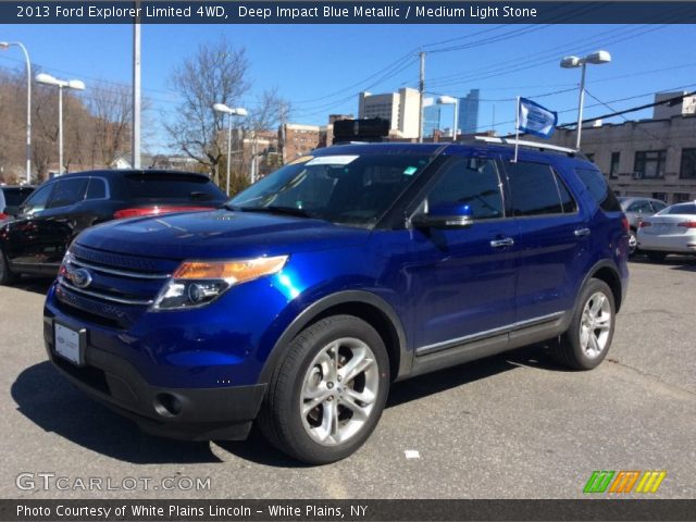 2013 Ford Explorer Limited 4WD in Deep Impact Blue Metallic