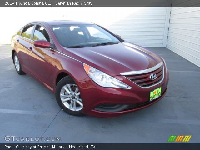 2014 Hyundai Sonata GLS in Venetian Red