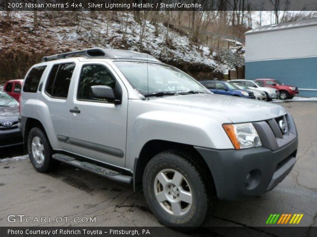 2005 Nissan Xterra S 4x4 in Silver Lightning Metallic