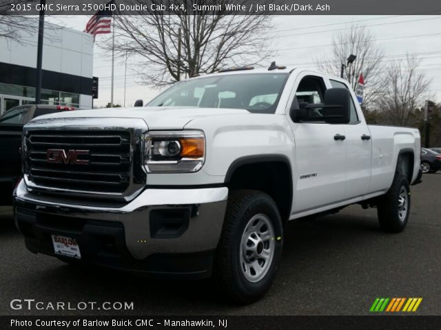 2015 GMC Sierra 2500HD Double Cab 4x4 in Summit White