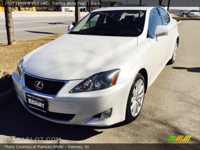 2007 Lexus IS 250 AWD in Starfire White Pearl