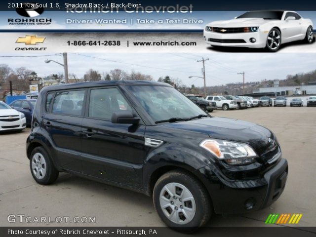 2011 Kia Soul 1.6 in Shadow Black