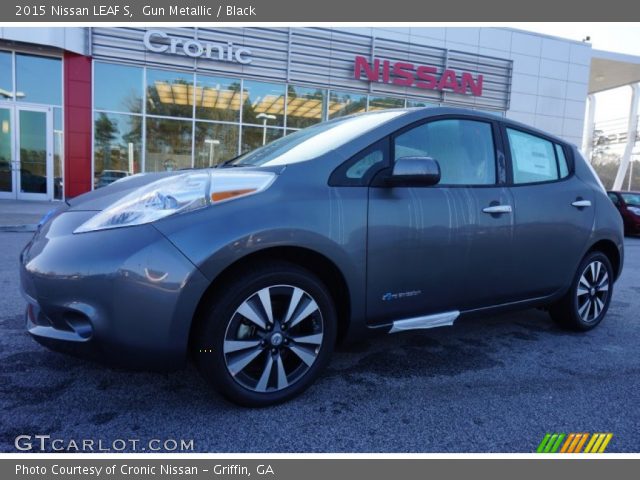 2015 Nissan LEAF S in Gun Metallic