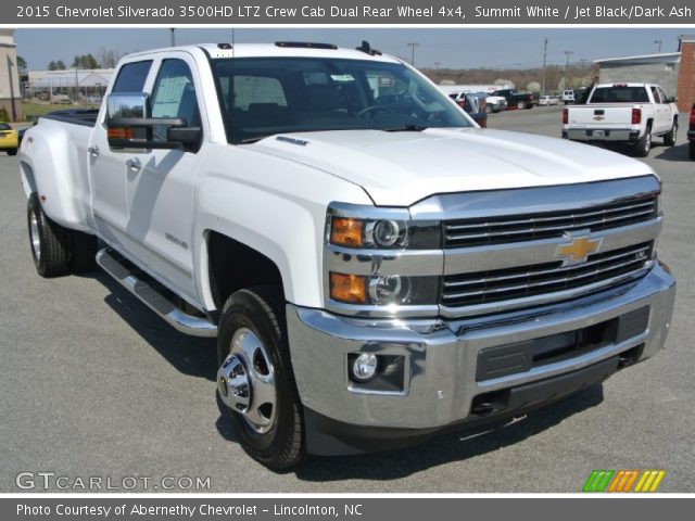 2015 Chevrolet Silverado 3500HD LTZ Crew Cab Dual Rear Wheel 4x4 in Summit White