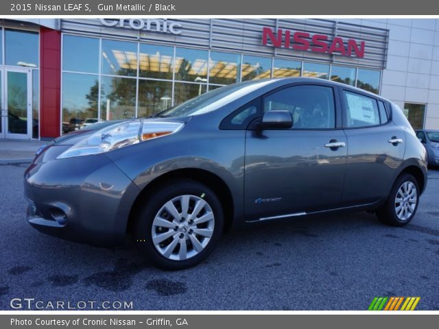 2015 Nissan LEAF S in Gun Metallic