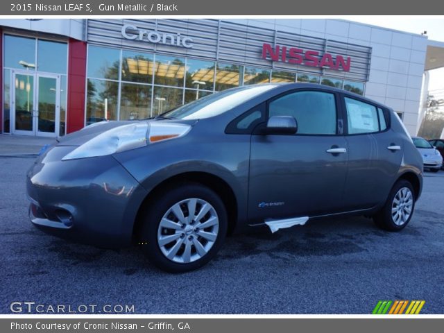 2015 Nissan LEAF S in Gun Metallic