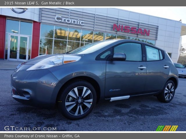2015 Nissan LEAF S in Gun Metallic