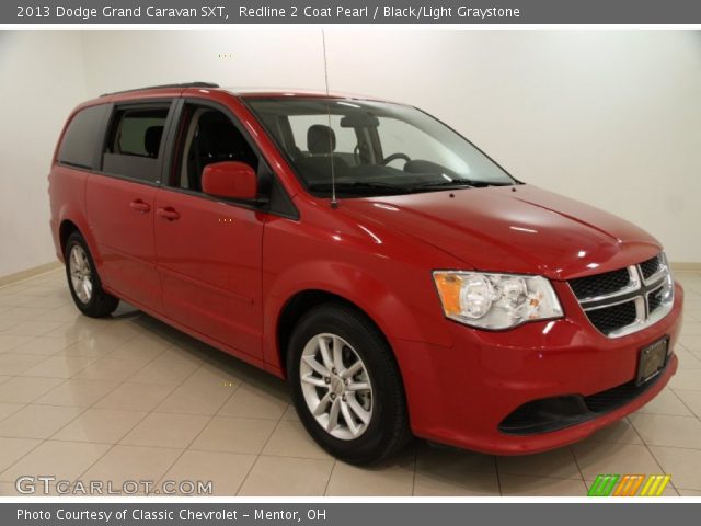 2013 Dodge Grand Caravan SXT in Redline 2 Coat Pearl