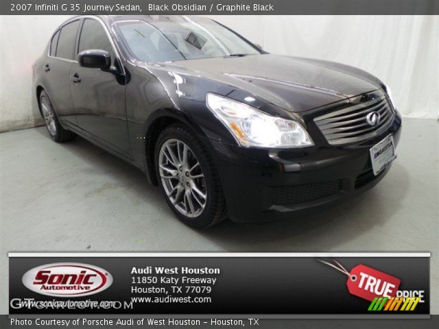 2007 Infiniti G 35 Journey Sedan in Black Obsidian