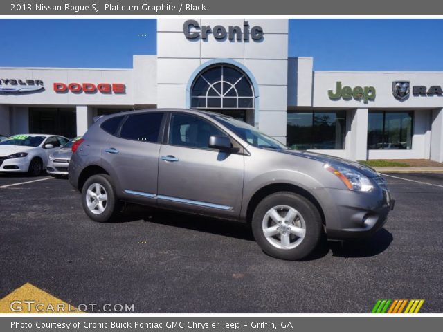 2013 Nissan Rogue S in Platinum Graphite