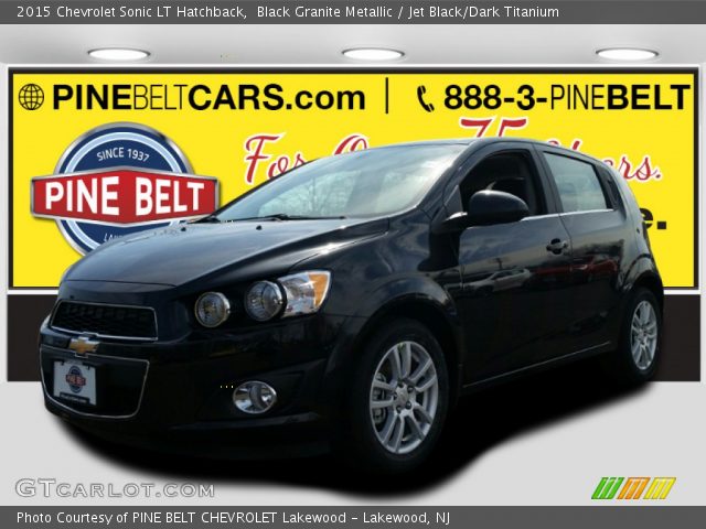 2015 Chevrolet Sonic LT Hatchback in Black Granite Metallic