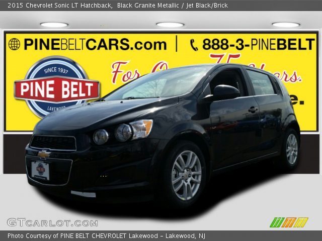 2015 Chevrolet Sonic LT Hatchback in Black Granite Metallic