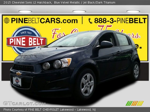 2015 Chevrolet Sonic LS Hatchback in Blue Velvet Metallic